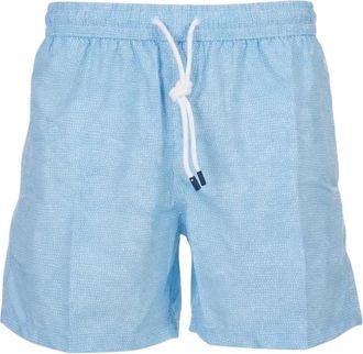 Fedeli Madeira Airstop - Heren - Strandmode - Blauw - S - Polyester - Badmode