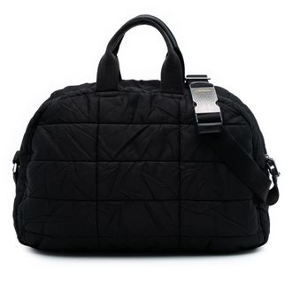 Prada Tweedehands Tessuto Bomber Reis Tas