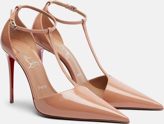 Christian Louboutin Kate patent leather pumps