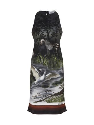 The Attico Das Attico Smoke Minikleid