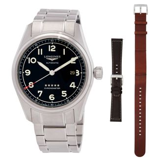 Longines Spirit Prestige Edition Automatic Black Dial Mens Watch L3.811.4.53.9