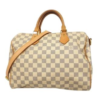 Louis Vuitton Pre-owned Speedy Bandouli&egrave;re 30 - Dames - Pre-owned - Beige - Maat: ONE Size