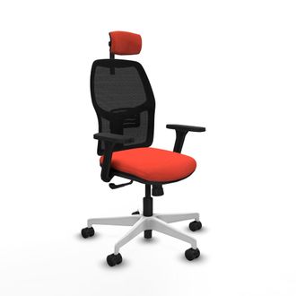 Piqueras y Crespo Silla De Oficina Piqueras Y Crespo Alfera Negro Soporte Lumbar
