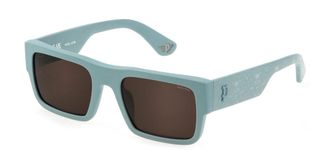 Police SPLL12 GOTH 1 0M81 Mens Sunglasses Blue Size 54