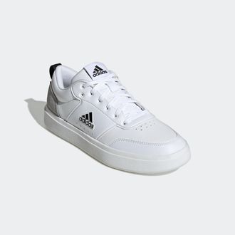adidas Sneaker ADIDAS SPORTSWEAR PARK STREET, Herren, Gr. 38,5, schwarz-weiss (cloud wei&szlig;, cloud wei&szlig;, core schwarz), Synthetik, Schuhe Sneaker