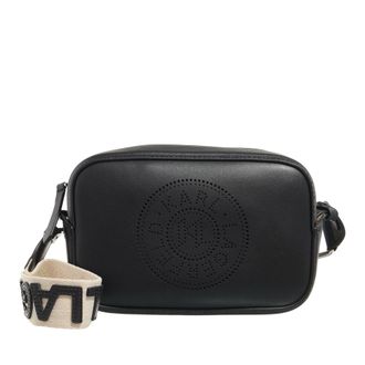 Karl Lagerfeld Crossbody Bags - K/Circle Camera Bag Perforated - black - Crossbody Bags for ladies