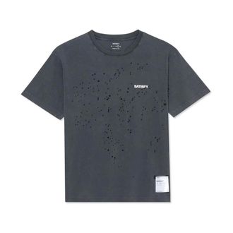 SATISFY T-Shirts, male, Black, Size: L Mothtech T Shirt