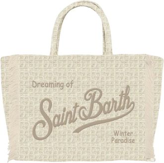MC2 Saint Barth Mujer, Bolsos, Beige, Talla: ONE Size