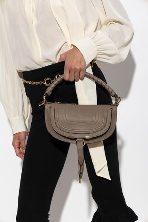 Chlo&eacute; Marcie Mini Bag, Womens, Brown
