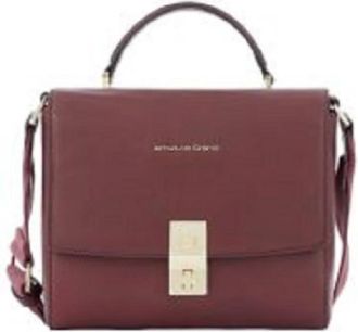 Piquadro Handbags, female, Red, ONE SIZE, Shoulder Bag with Handle and Flap