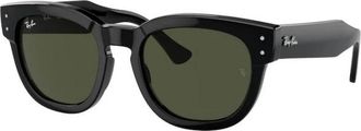 Ray-Ban Mega Hawkeye Zonnebril - unisex - Zonnebrillen - Zwart - 53 MM - Accessoires