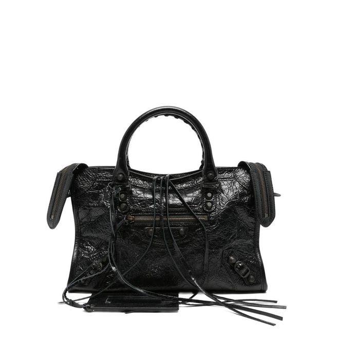 Small Le City Leather Tote Bag