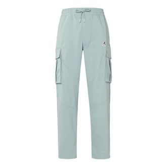 Nike Jordan Mens Air Jordan Utility Solid Color Big Pocket Cargo Casual Pants/Trousers Ocean Deep Blue DH9071-366