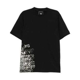 Yohji Yamamoto Hombre, Camisetas, Negro, Talla: XS