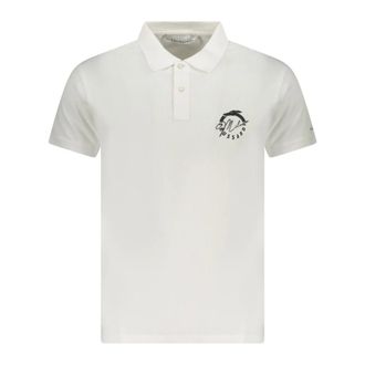 Trussardi T-Shirts, male, White, Size: 2XL Short Sleeve Polo