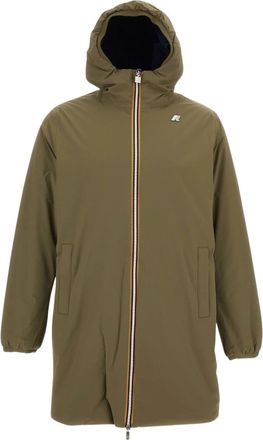 K-Way Jacob St Warm Double Reversible Hooded Jacket
