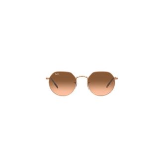 Ray-Ban Metalen Zonnebril - Heren - Zonnebrillen - Rood - 51 MM - Accessoires