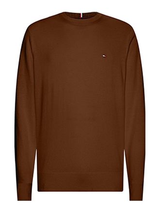 Tommy Hilfiger Brown Crew Neck Sweater