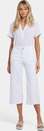 NYDJ Brigitte Brede Ben Capri Jeans Met Hoge Taille
