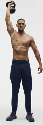 Alo | Co-Op Pants (Regular) in Navy, Size: Medium