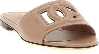 Dolce & Gabbana Slide Sandal - Beige