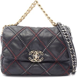 Chanel 19 Matelasse Lambskin Shoulder Bag