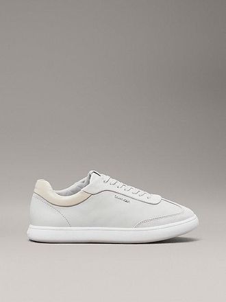 Calvin Klein Zapatillas de piel de perfil bajo