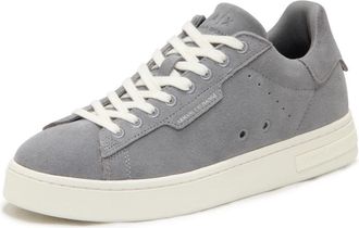 Armani Xux 253 Xv 868 Sneaker - Heren - Sneakers - Grijs - 41 EU - Leer - Schoenen