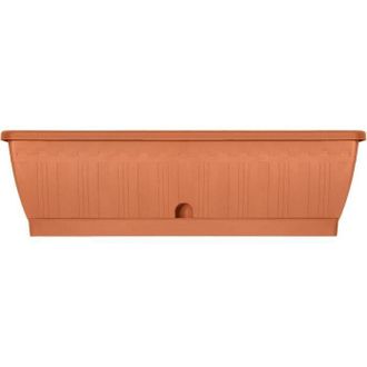 OEM Jardini&egrave;re - Garden Id Terraflor - Terra 60 Cm - Solidez - Reserva De Agua - Reciclado Y 100% Reciclable - Volumen Para Plantas