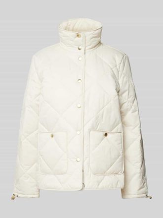 Christian Berg Steppjacke mit Stehkragen in Offwhite, Gr&ouml;&szlig;e 46