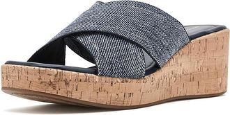 Easy Spirit Fawn Womens Wedge Shoes Dark Blue Denim : 9.5 M (B), Synthetic