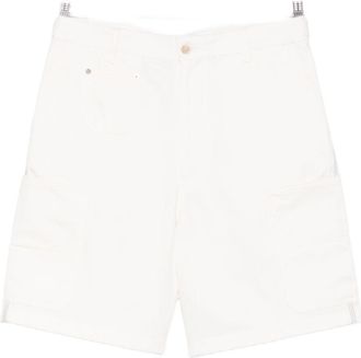 Givenchy Mens Denim Cargo Shorts