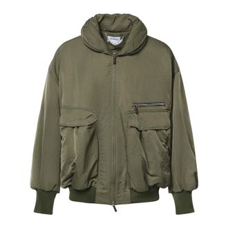 Hed Mayner Giacca con zip e tasche multiple - - Jackets - Uomo - Verde - L
