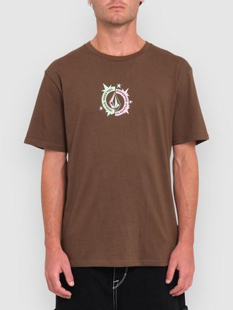 Volcom Realusion Camiseta marr&oacute;n