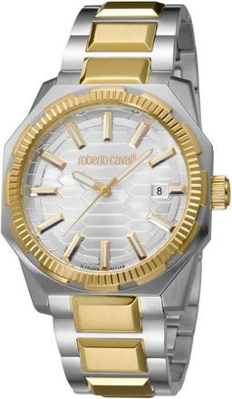 Roberto Cavalli by Franck Muller Quartz Silver Dial Mens Watch