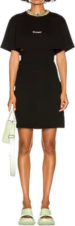 Givenchy Black Cut Out T-Shirt Dress Size S