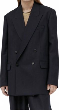 Dries Van Noten Byla Jacket In Black