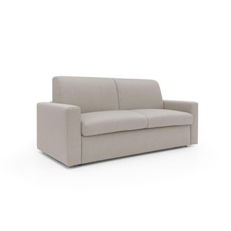 Divani.Store Divani.store - Kansas Sof&aacute; Cama Convertible H20 Cm En Tela Impermeable 172 Cm (mat. 120x197) Crema