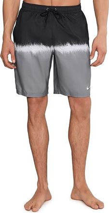 Nike Breaker Ocean Merge 9 Brief Lined Volley Mens Swimwear Black : 2XL, Mesh/Polyester