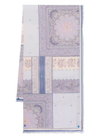 Zimmermann printed cotton pareo - Blue