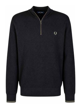 Fred Perry Black Sweaters