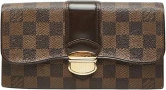 Louis Vuitton Pre-owned Portafoglio Lungo (Bi-fold) - - Pre-owned - Donna - Marrone - ONE SIZE