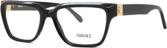 Versace Demo Square Ladies Eyeglasses VE3357 GB1 55