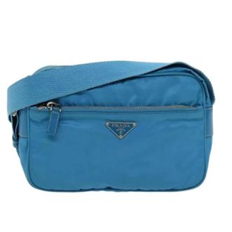 Prada Pre-owned Cross Body Bags, female, Blue, Size: ONE SIZE Pre-owned Vintage Cross Body Bag
