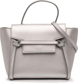 Celine Pre-owned Celine Nano Laminated Calfskin Belt Bag Ladies FUHAYCYREO5YK5B3