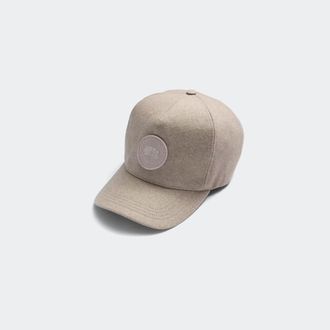 Canada Goose Arctic Disc Wool Adjustable Cap (Men, Cement Melange, ONESIZE)