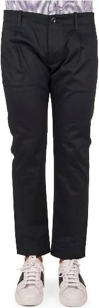 Nine In The Morning Fold Man-Chino Broek - Heren - Chinos - Blauw - M - Broeken