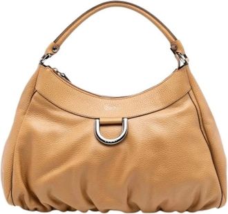 Gucci Pre-owned Shoulder Bags, female, Brown, Size: ONE SIZE Pre-owned The Abbey D-Ring Shoulder Bag
