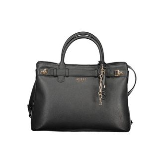Guess Black Polyurethane Women Womens Handbag