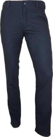 Meyer Jersey Look Blauwe Broek - Heren - Slim Fit Broeken - Blauw - XL - Katoen - Broeken